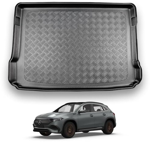 NOMAD Boot Liner for Mercedes EQA (2021+) (Upper Boot Position) | Tailored Protector Waterproof Tray Raised Edges Accessory Boot Mat Easy Install Pet Friendly All-Weather Custom Fit Trunk Mat