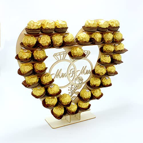 Skybook Rocher Ferrero Herz Display Ständer Mittelstück Perfekt für Parties, Hochzeiten & Candy Bar (#3)