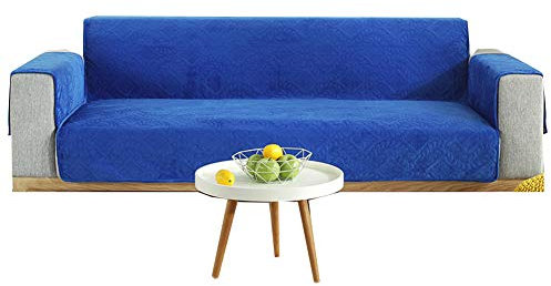 DuANgu Sofa Slipcovers Couch Covers Sofa Covers for 1 2 3 Seater Washable Water Resistant Sofa Protector Sofa Chair Cover Protect for Pets(Blue 3seater)