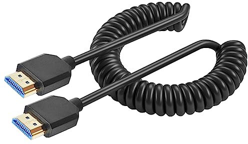 Duttek 8K HDMI to HDMI Cable 1.8M, HDMI 2.1 Kabel 48Gbps, Extreme Thin HDMI Male to Male Cable Supports 8K@60Hz, 4K@120Hz Kompatibel mit TV, Monitor, Computer, Xbox, Laptop