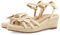 Gioseppo SAMSULA, Sandalias con cuña Tipo Alpargatas Mujer, Off-White, 40 EU