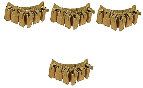 Cabilock 4 Stück Biergürtel Getränkehalter Utility-gürtel Gürteltasche Trinken Bier Hüftgurt Trinkender Hut Bierdosenhalter Draussen Flasche 600d Oxford-Stoff Und Dickes Gurtband Reisen