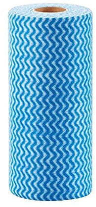 Lot de 50 rouleaux de papier essuie-tout - Chiffon de nettoyage jetable - Chiffon de nettoyage pour ménage - O0 x 6