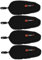Supvox 4 Stück Gepolsterte Mundstücktasche Tasche Für Trompetenmundstücke Gepolsterte Nylontasche Tragbare Mundstücktasche Mundstück Für Posaune Tuba Reißverschluss Veranstalter Baumwolle