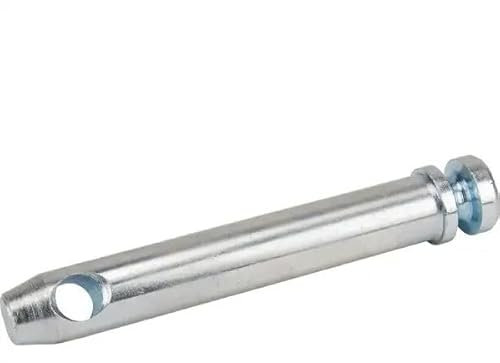 cyclingcolors Anhängerachse, Durchmesser 16 mm x Länge 43 mm, 3 Punkte, Anhänger, Traktor, LKW, landwirtschaftliche Maschine, Bolzen, Stift, Estrich