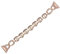 Hemobllo Correa Metalica Reloj Inteligente Acero Inoxidable Diamantes Ideal Para Hombres y Mujeres