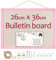 Okydoky 36 x 26cm hölzerner Rahmen Leinen Nagelbrett, Memo Board, DIY dekorative Nagelbrett, Küche, Büro, Schule und Haus Wäsche Nagelbrett (PK-2636).DE