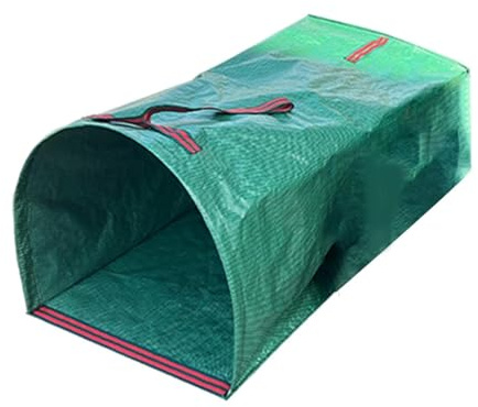 perfk Sacchetti per rifiuti da Giardino Raccoglitore di Foglie per Prato, Piscina, Giardino, Grande, Resistente, per Raccogliere Foglie, Giardinaggio, 270 Litri