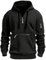 Pullover Herren mit reißverschluss, Pullover Herren XXXL 3XL, y2k Jacke, Hoodie Backprint Herren, Sweatshirt schwarz Herren, Gym Shirt Herren Oversize, Pulli, Pullover Herren reißverschluss, Pullover