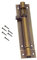 Leliafleury Door Bolt Lock 4 Inch Brass Door Latch Barrel Sliding Bolt Solid Security Lock Latch for Bathroom Bedroom Shed (Bronze)
