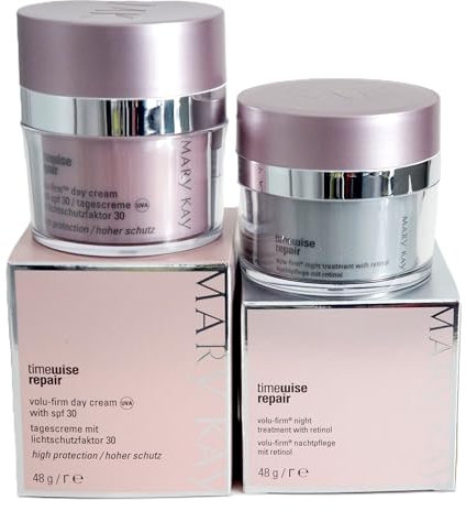 Mary Kay Gesichtspflege-Set TimeWise Repair Volu-Firm Basis-Set 4tlg Tag/Nachtcreme,Cleanser,Eye Creme