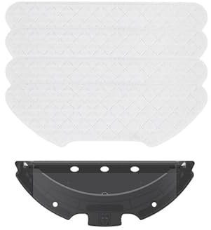 Confezione da 15 panni monouso for mocio (3 confezioni) + 1 staffa di supporto, compatibili con gli aspirapolvere robot Lefant M1, U180, OKP K8, accessori di ricambio for la funzione di lavaggio.