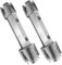 LALAFINA 2Pcs Heavy Duty Aluminum Alloy Ratchet Wrench for Bathtub Drain Removal Compact Plumbing Tool for Easy Drain Tightening and Loosening for Sinks and Bathtubs