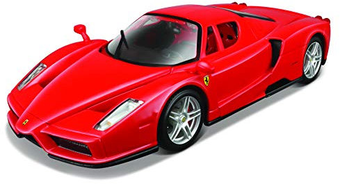 Maisto - 2043109 - Maquette De Voiture - Kit De Construction - Ferrari Enzo - Rouge - Echelle 1/24