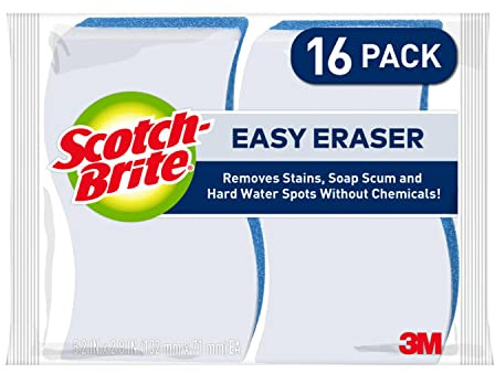 Scotch-Brite Non Scratch Design Sponge Scourer Twin Pack (Pack of 5)