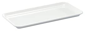 WACA 1306 Auslageplatte Präsentationsplatte 300 x 150 x 17 mm, Farbe:weiß