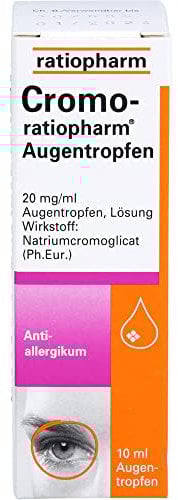CROMO-RATIOPHARM Augentropfen 10 ml
