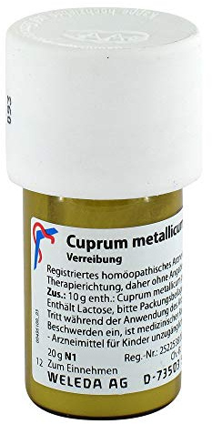 CUPRUM METALLICUM praep.D 6 Trituration 20 g