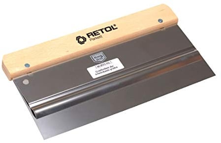 RETOL TOOLS Flächenspachtel zum Auftrag von Grundierungen Lacken Ölen | 27 cm