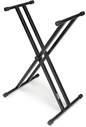 On-Stage KS7191 Classic Double-X Keyboardständer, Schwarz