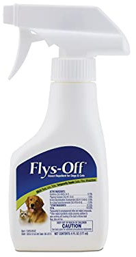 Farnam Flys-Off Insect Repellent for Dogs and Cats 6 Fluid Ounces