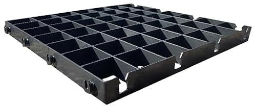 GARDEN SHED BASE GRID 4M X 3M SUITS 12X10 SHEDS & 13X10 FEET SHEDS = FULL ECO KIT + HEAVY DUTY MEMBRANE - PLASTIC ECO PAVING SLAB BASES & DRIVEWAY GRIDS