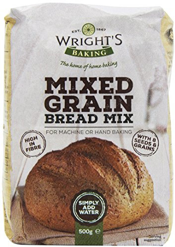 Wrights Baking Mixed Grain Bread Mix 500 g (Pack of 10)
