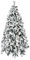 XONE Albero di Natale 210 cm - Innevato e folto | Albero Bianco Artificiale in PVC