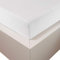 Traumschloss Spannbetttuch »Premium Plus« Mako Baumwolle mit Lyocell & Elasthan | Edel-Jersey | wärmt im Winter & kühlt im Sommer | weiß | 140-160x200-220cm