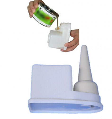 CHENGYIDA Leather Craft Glue Pot Cement Keeper Anti-Evaporation With 1 Brush (Large Size