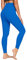QUEENIEKE Damen Sport Leggings Hohe Taille Blickdicht Yoga Leggins Sporthose Bauch-Straffung Workout Gym Yogahose - 68 cm (Strahlendes Blau, 38-40)