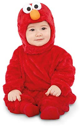 My Other Me Sesamstraße Rotes Elmo Kostüm für Babys
