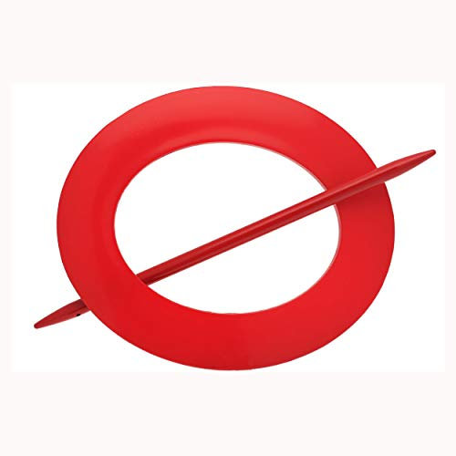 EMBRASSES OVALES | 1 Embrasse PVC Ovale | Rouge Glossy