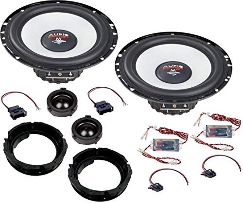 Audio System MFIT kompatibel mit VW Golf 4 EVO 2 Lautsprecher 165 mm 2-Wege Golf 4 Compo System