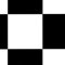 Black & White Patterned Magic Vinyl Flooring 2.8mm Realistic Foam Backed Lino Slip Resistant (Chessboard Tiles, 4.5m x 2m)