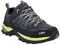 CMP Rigel Low Trekking Shoes Wp, Scarpe da trekking Uomo, Antracite-Limegreen, 45 EU
