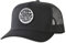 Rip Curl Herren Trucker Hat, Mesh Back Cap Snapback for Men, Adjustable Baseballkappe, Black Icon 241, Einheitsgröße