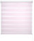 Decorblind Doppellagiges Rollo für Nacht und Tag, Montage an Wand oder Decke, Maße: Breite 100 x Länge 180 cm, Maße Stoff: 97 x 175 cm, Rosa, für Nacht und Tag Fenster