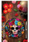 FIESTAS GUIRCA | 6 Platos Desechables Catrina (23 cm) - Decoración de Mesa para Fiestas de Halloween y Festividades Mexicanas - Ideal para Eventos de Miedo - Multicolor