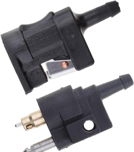 Generic 1/4inch Male + 5/16 inch Female Fuel Line Connector for Yamaha Outboard Motors Engine Fittings