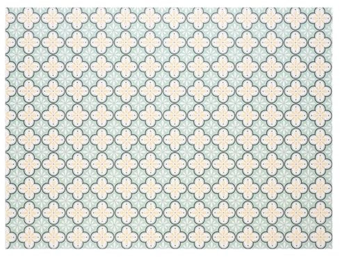 Doll House Simulation Ceramic Tile Flooring, Cuttable Pu Floor for Bjd Photo Props, 16.14 X 11.81 X 0.04 Inches