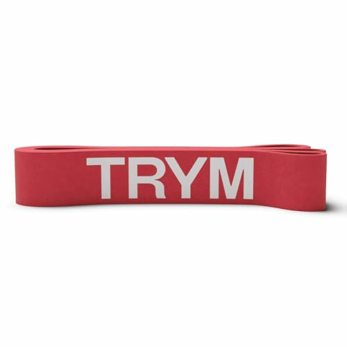 Trym Fitnessbänder - 208 cm, Naturlatex, 5 Widerstandsstärke - Resistance Bands, Widerstandsbänder, Fitnessband, Gymnastikband, Bänder Krafttraining