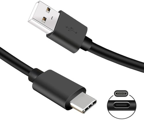6FT PS5 Controller Charger Cable, USB C Charging Cable for Xbox Series Controller, PS5 Charging Cord, USB Data Sync Cable for Xbox Series S/X, Playstation-5, PS5 Slim/Pro, Charge and Play Wire