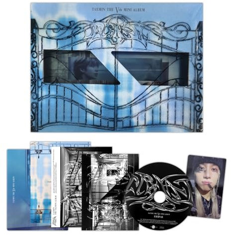 TAEMIN - [ETERNAL] (Box Ver.) Sleeve + Box + Lenticular Card + Photobook + Photocard + CD-R + 2 Extra Photocards
