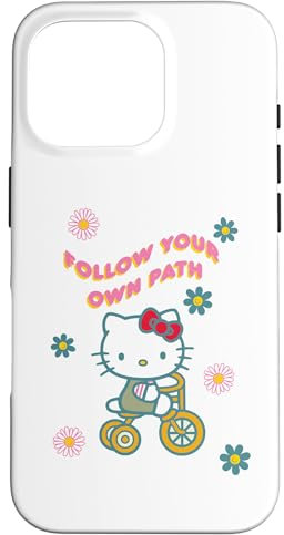 Hülle für iPhone 16 Pro Folge deinem eigenen Weg mit Hello Kitty