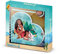 Disney Vaiana Family-Diario Corazón Llave + Boli, Azul
