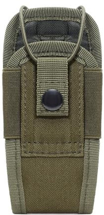 Molle Radio Holster, 1000D Nylon Tactical Radio Holder Waterproof Heavy Duty Radio Pouch for Walkie Talkies Camping Hiking CS Gear
