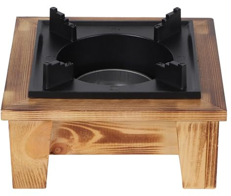 Alcohol Stove, Portable Barbecue Alcohol Oven Small Furnace Kitchenware Mini Wood Cooking Stove for Outdoor Camping Picnic