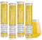 1000mg High Strength Vitamin C, The Vegan Wellness Co. for Energy + Immunity, 80 Effervescent Tablets - Lemon Flavour Immune Booster
