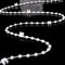 Vertical Blind Bottom Chain (10m, 100 Clips) - Vertical Blinds Repair Parts,Durable Plastic Blind Chain for 3.5 Inch/ 89mm Slats | Ideal for Repair & DIY Projects